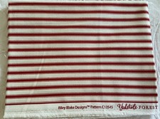 Riley Blake Yuletide Forest Red White Stripe Christmas/Holiday BTHY
