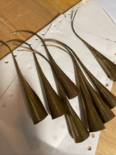 THAI Jewelry Dance Brass 8 Finger Claw Nails ships from USA