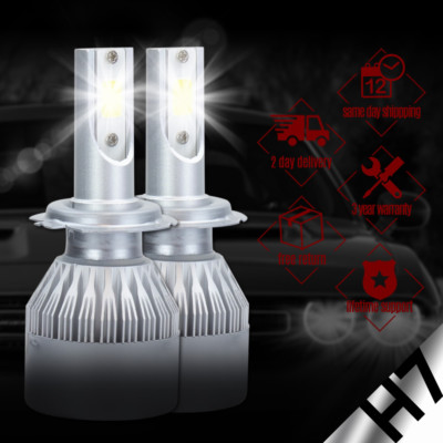 XENTEC LED HID Headlight Conversion kit H7 6000K for Audi A4 1996-2014