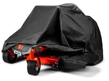 Zero-Turn Mower Cover, Universal Fit Heavy Duty 600D Polyester Oxford, Weathe...