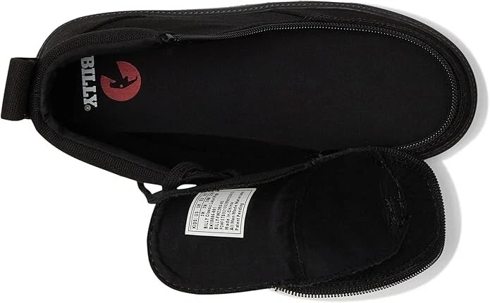 BILLY Calzado Niños Clásico Encaje Alto (Niño Pequeño/Niño Grande) Negro - Tallas 13 y 2 Foto 4 de 4