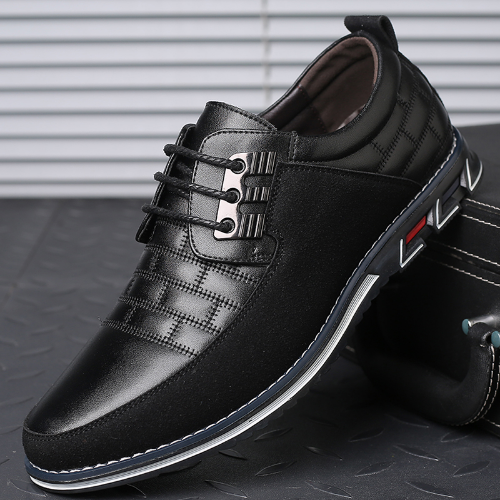 all black business casual shoes