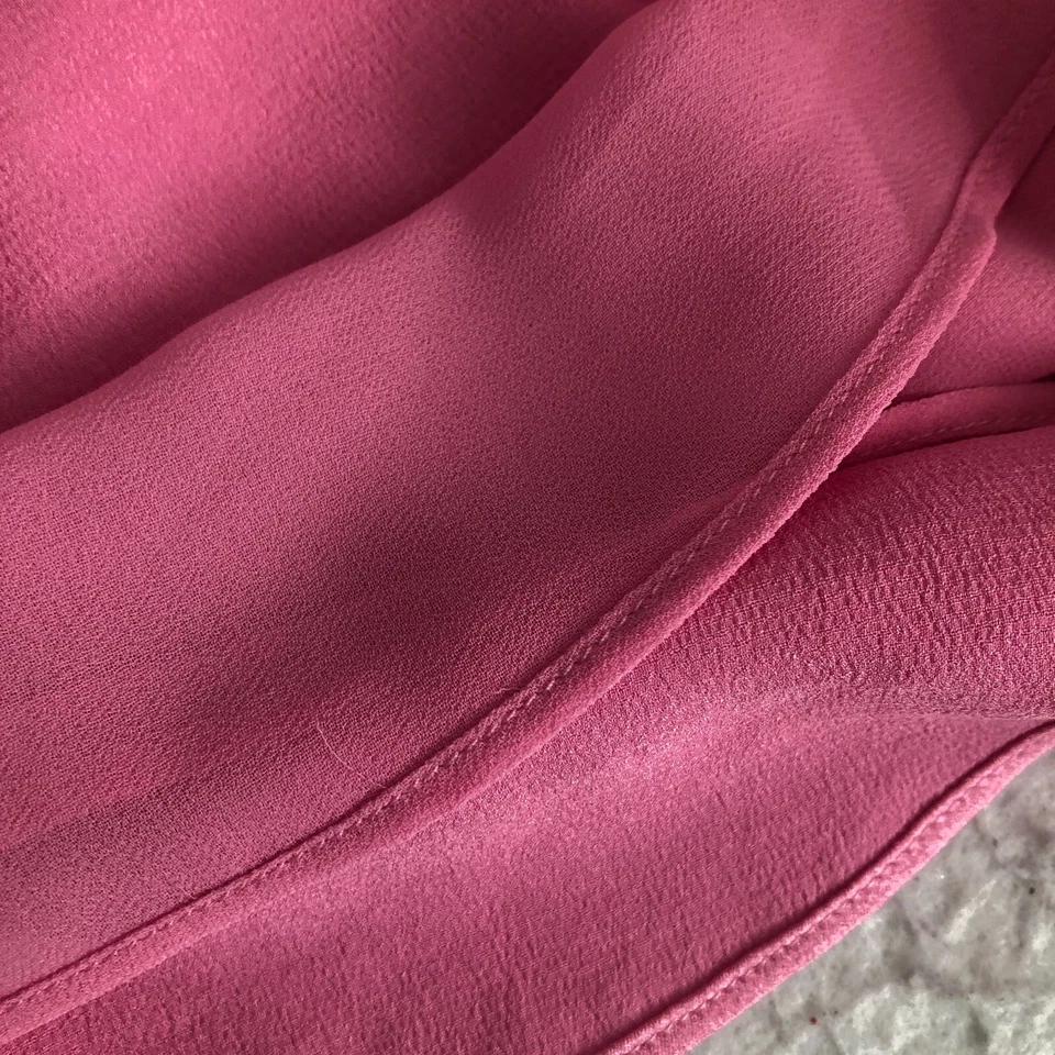 Express Womens Sleeveless Blouse Size S Pink V-Neck NWT - Image 3 of 4