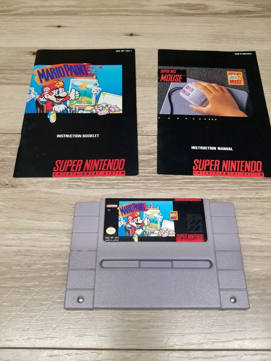Mario paint snes hotsell price