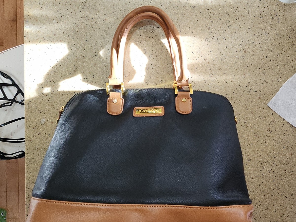 Joy And Iman Leather Handbag Joy And Iman Quilted Patent Leather