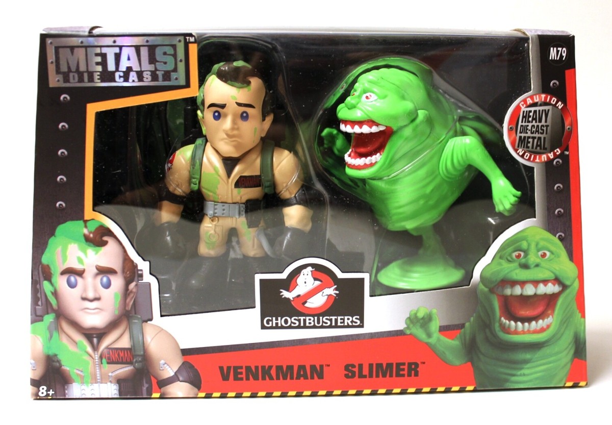 Ghostbusters Peter Venkman & Slimer Metals Die Cast 2 pack | eBay