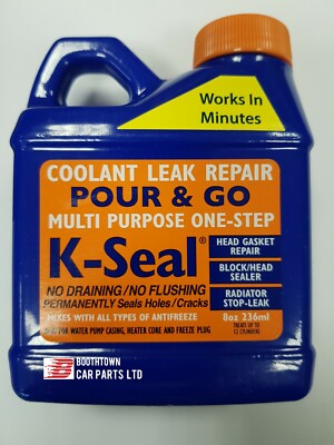 K Seal Radiator Sealer Permanently Cures Coolant Leaks K-Seal VW Rad