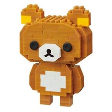 nb Rilakkuma CN-23 Block Building Toy w/ Tracking NEW