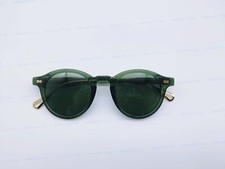MOSCOT MILTZEN-TT SE EMERALD Gold Frame Green Lenses Sun Glasses 46-22-145