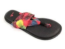 Sanuk Womens (WPNP) Yoga Sling 2 Print Hawaii Slingback Casual Sandal SWS10818S 