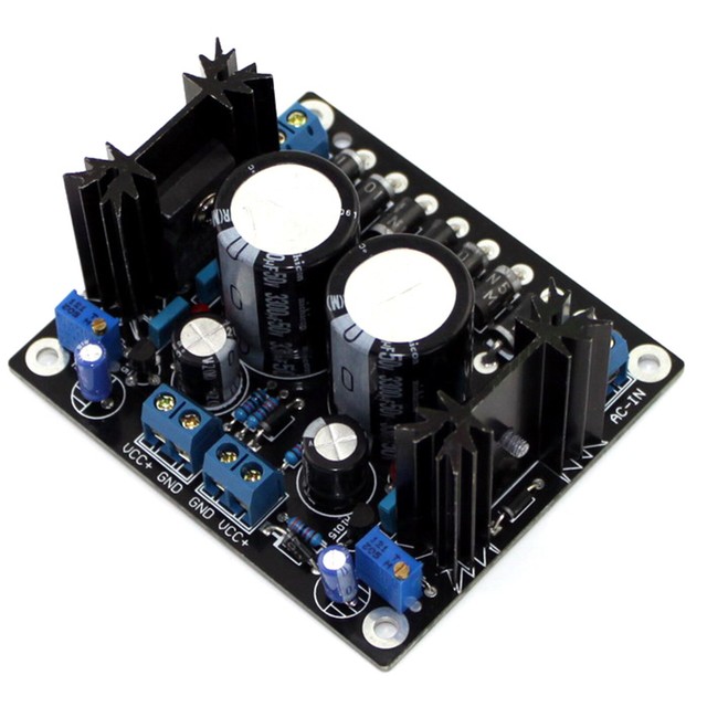 LT1083 HIFI Linear Power Supply Dual Output High Adjustable Power Supply Board eBay