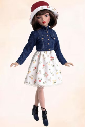Bucket List Doll Clothes Sewing Pattern for Ellowyne Dolls Tonner - Picture 2 of 10