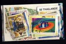 Thailande - Thailand 50 timbres différents