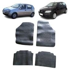 SET TAPPETI TAPPETINI IN GOMMA PER FIAT PUNTO MODELLO 188 DAL 1999 IN POI