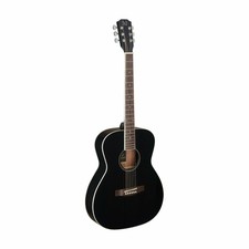 Jn Guitars Thin Body James Neligan Acoustic Auditorium Guitar - Black - Bes-a Bk