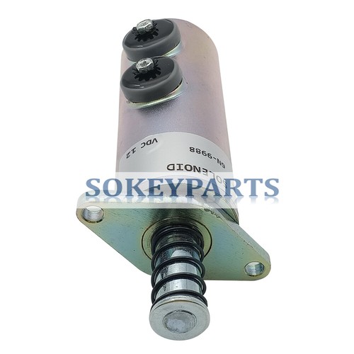 Shut Off Solenoid 6N9988 6N9988 12V Fits For Caterpillar 3208 3412