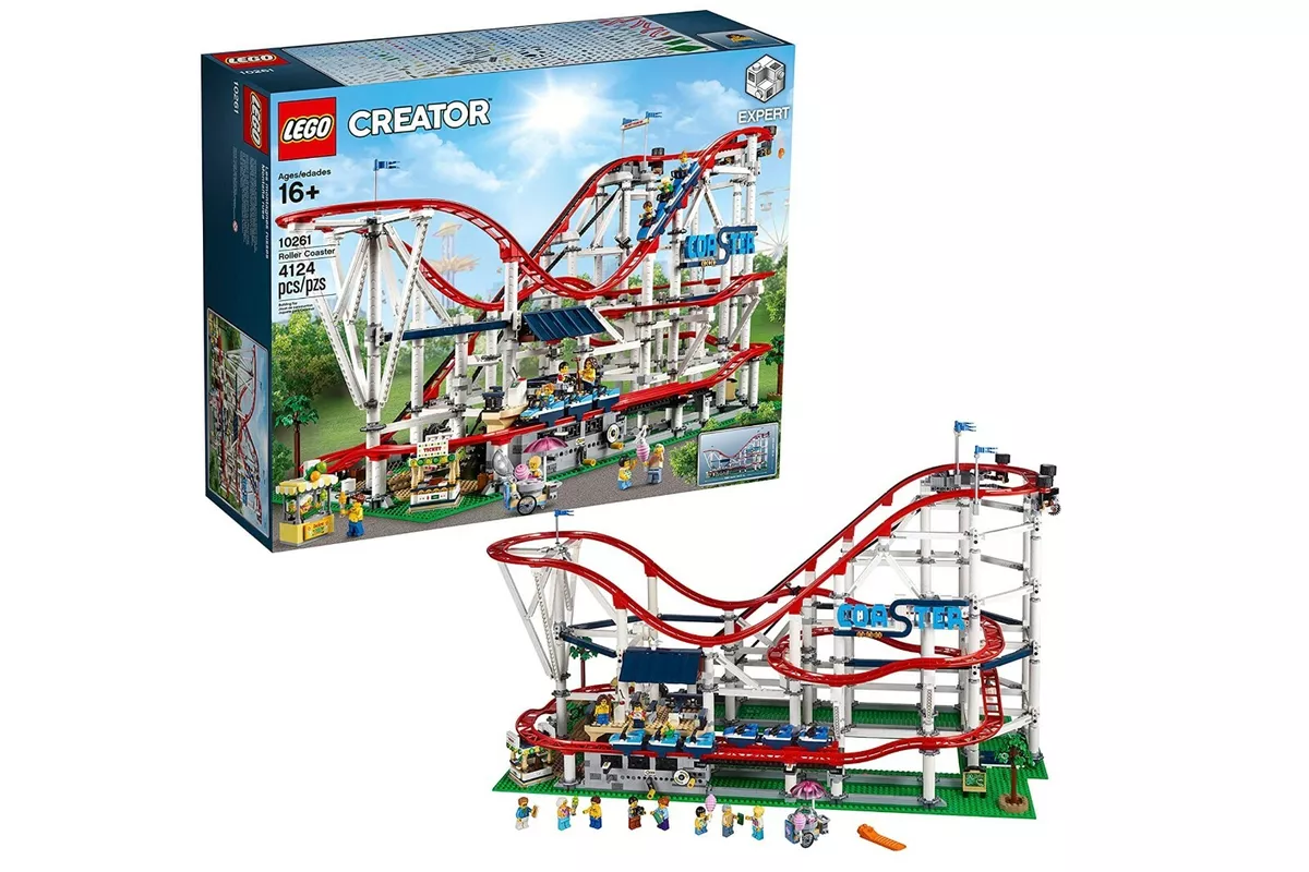 LEGO Creator Expert Roller Coaster 10261 Building Kit 4124 Pieces
