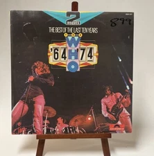 The WHO "64-74 The Best Of Last 10 Years" Vinyl Albums! (2664 323) Vtg Sealed!