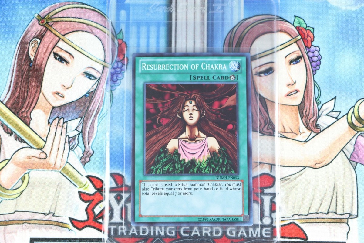 resurrection card yugioh Yugioh Spell Card Resurrection of Chakra NUMH-EN053 Unlimited Edition Super  Rare
