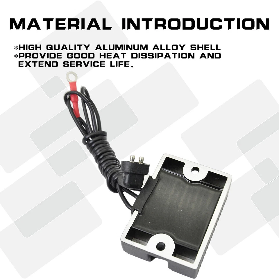 Voltage Regulator Rectifier for 89-99 Harley BIG TWIN Davidson Dyna OE# 74519-88 - Image 2 of 4