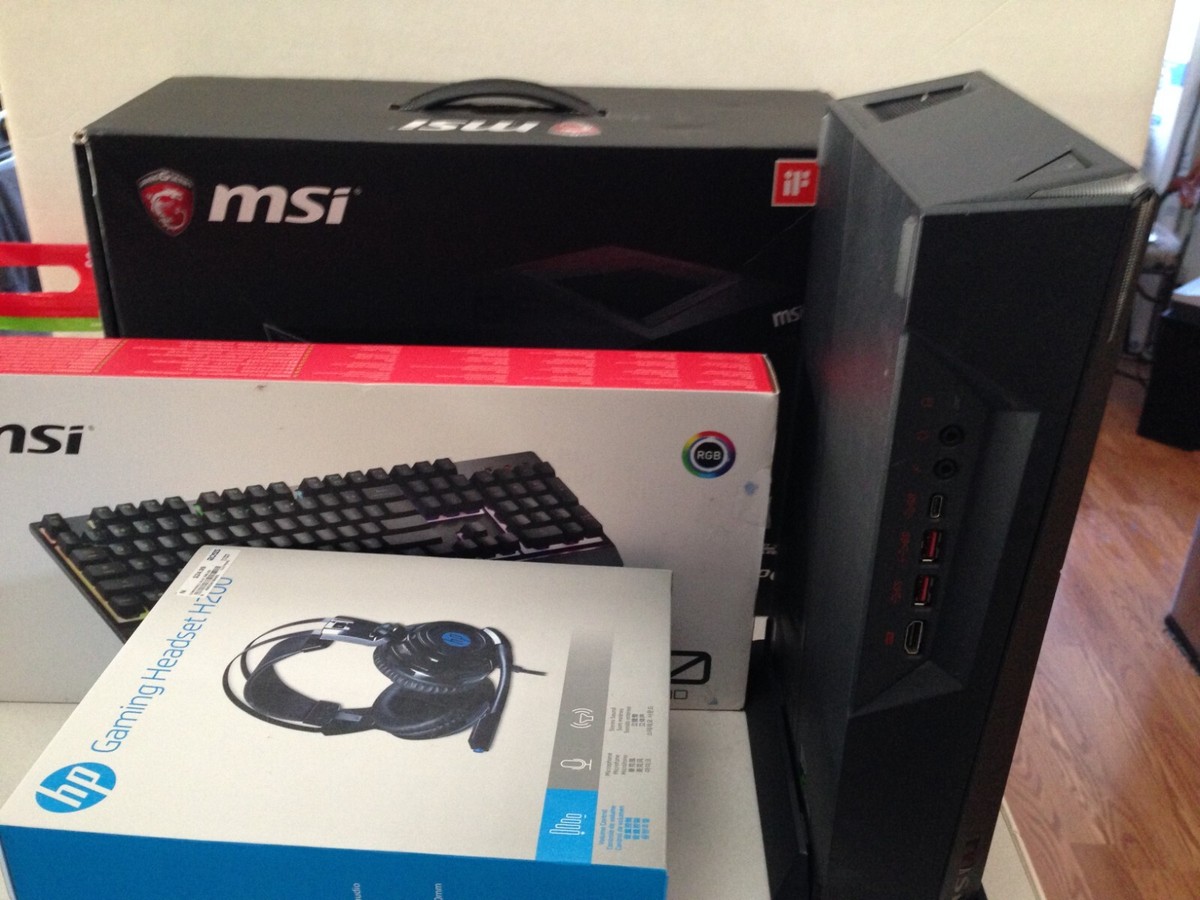 MSI Trident 3 Intel Core i5-7400 3.0GHz Gaming Desktop GTX 1660
