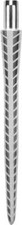 TARGET FIRESTORM QUARTZ STORM DART POINTS - SILVER - SET OF 3