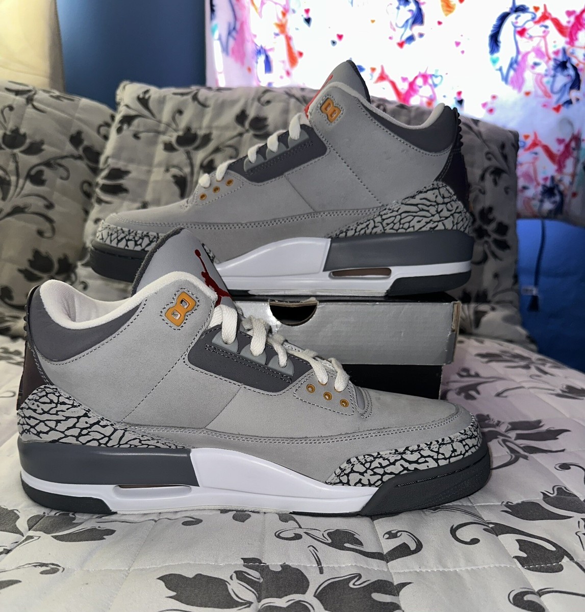 Jordan 3 Retro Cool Grey 2007 | eBay