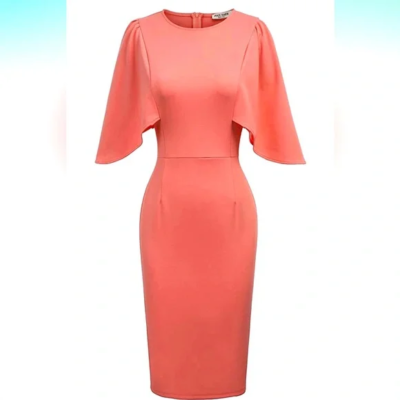 grace karin retro dress Beautiful Orange All Occasion Dress! 50's Retro New Grace Karin