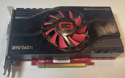 GAINWARD nVIDIA GEFORCE GTX 560 TI 1GB GDDR5 GRAFIKKARTE  2xDVI VGA HDMI #GK6311