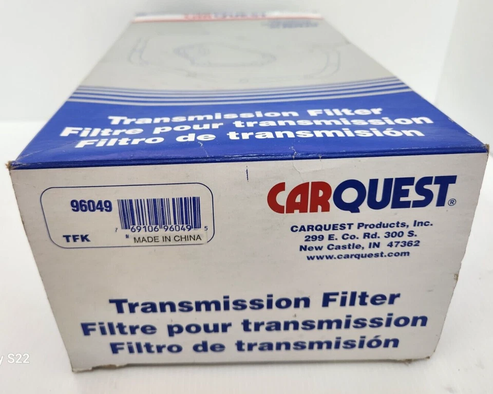 Новый комплект фильтров коробки передач CARQUEST 96049 для FORD 1989-2004 ДОСТАВКА БЕСПЛАТНО - Изображение 4 из 4