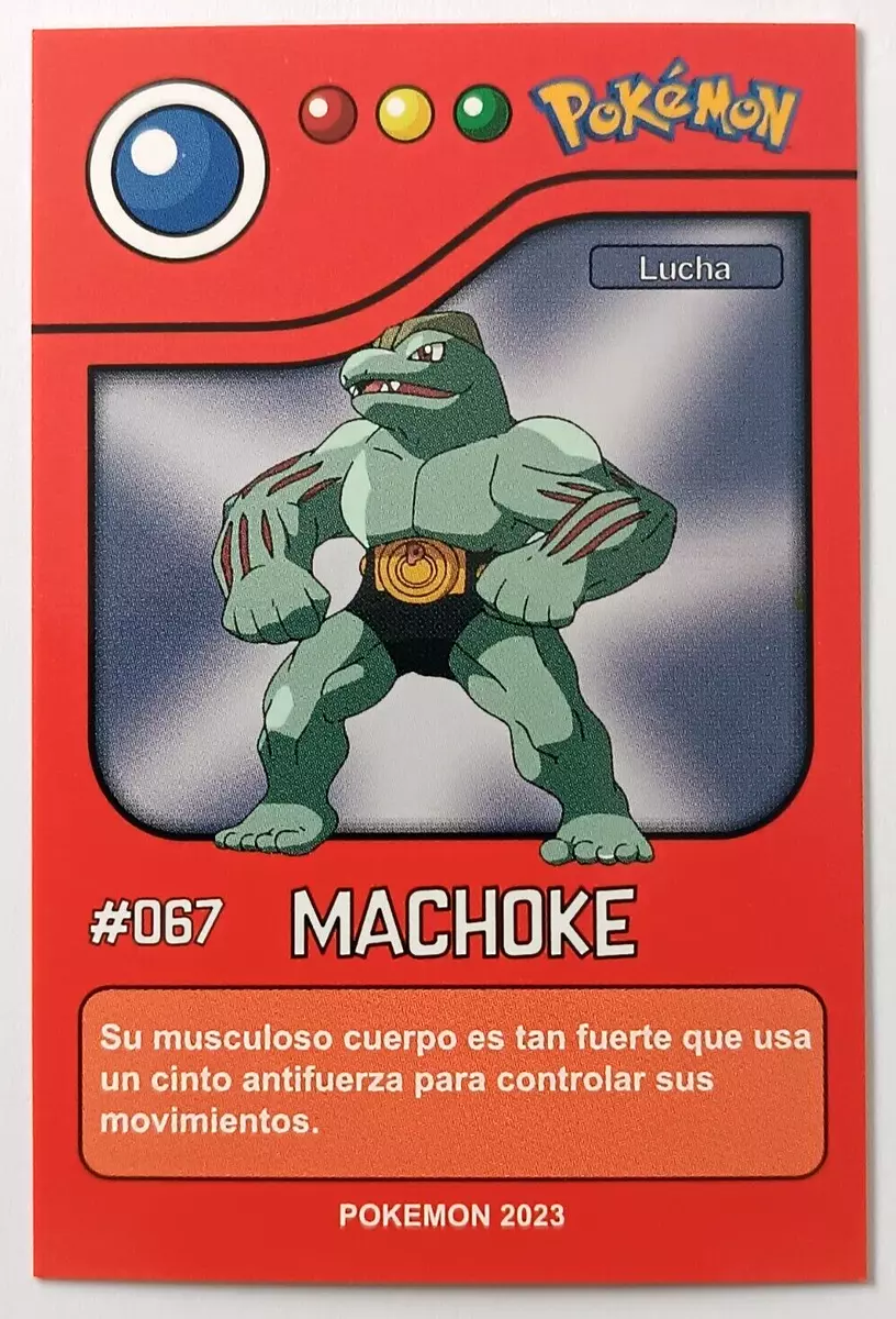 Machoke  Pokédex