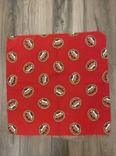 Amstel Beer AGUILA Cerveza Madrid Spain  Cotton Bandana Handkerchief 19"x19" B