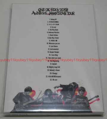 One OK Rock 2018 Ambitions Japan Dome Tour Blu-ray Pop Music Gift