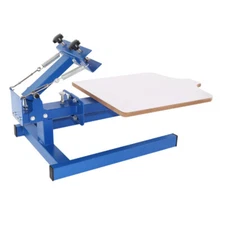 Top-Quality Tiltable 1Color Screen Press With Adjuestable Pallet Screen Printing