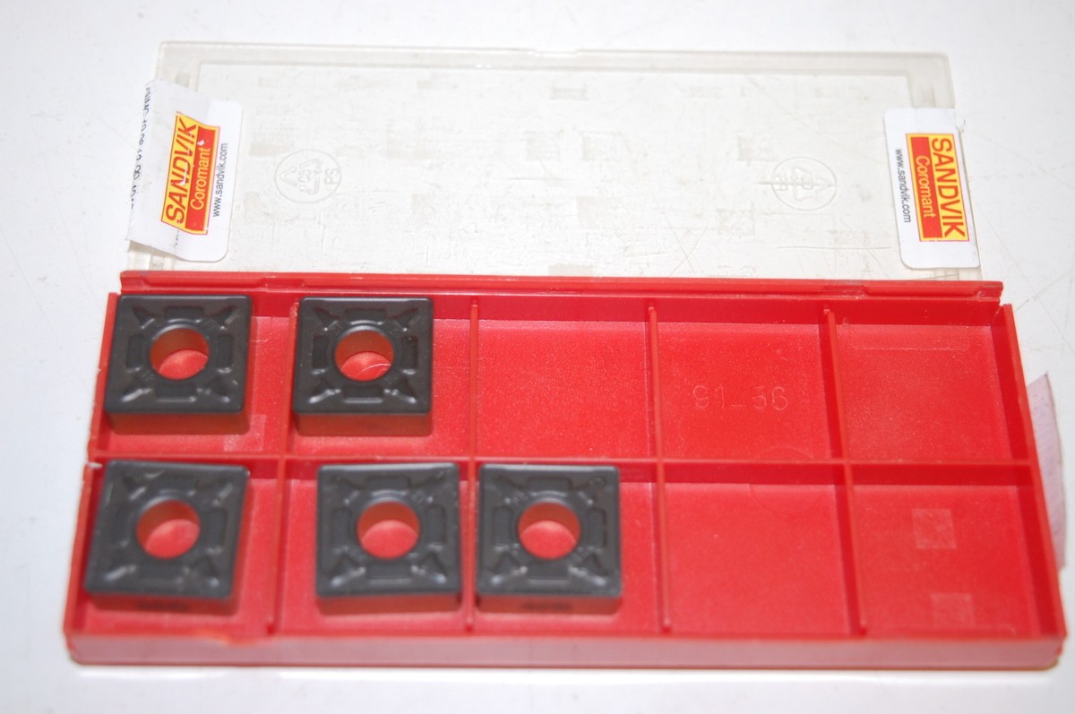 5) NIB Sandvik Coromant SNMG 643-PR 4215 Carbide Inserts SNMG 19