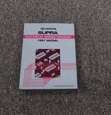 1997 Toyota Supra Electrical Wiring Diagram Manual Turbo Coupe MK4 3.0L 6Cyl