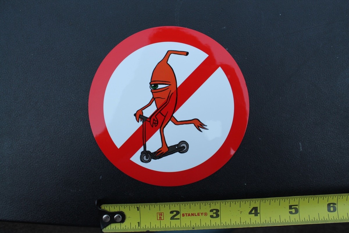 Toy Machine Skateboards No Scooters Monster Z65B Original