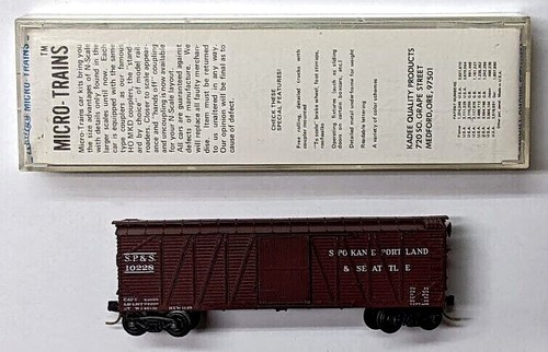 MTL Micro-Trains 28288 (28070) SP&S 10228 40 pies vagón de madera | Zustand: New