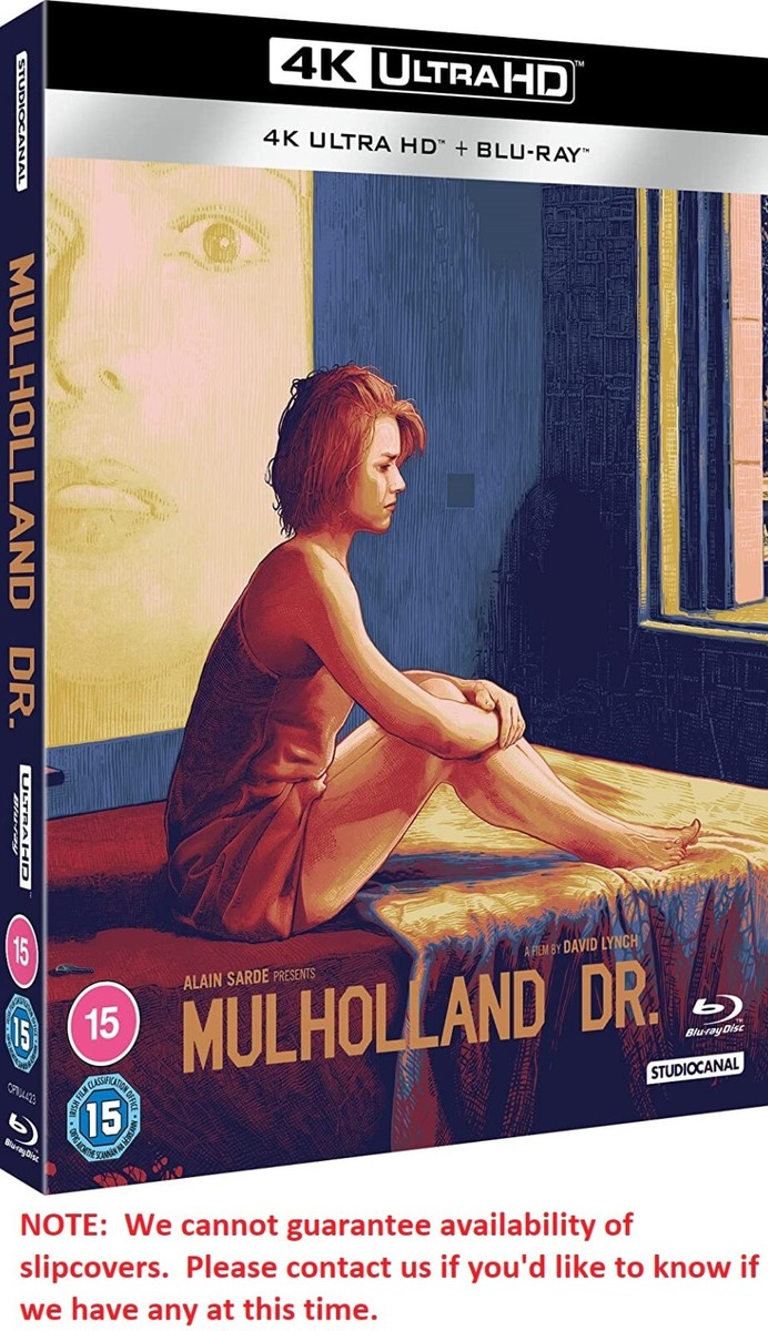 MULHOLLAND DRIVE (2001) 4K UHD Blu-Ray BRAND NEW (4K disc is USA Compatible)