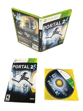 Microsoft Xbox 360 CIB COMPLETE TESTED Portal 2 BL