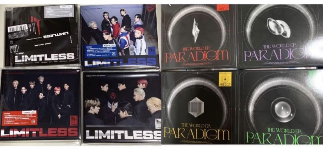 バラ売り可　ATEEZ サン　beyond paradigm limitless ATEEZ paradigm LIMITLESS CD 8-piece set 