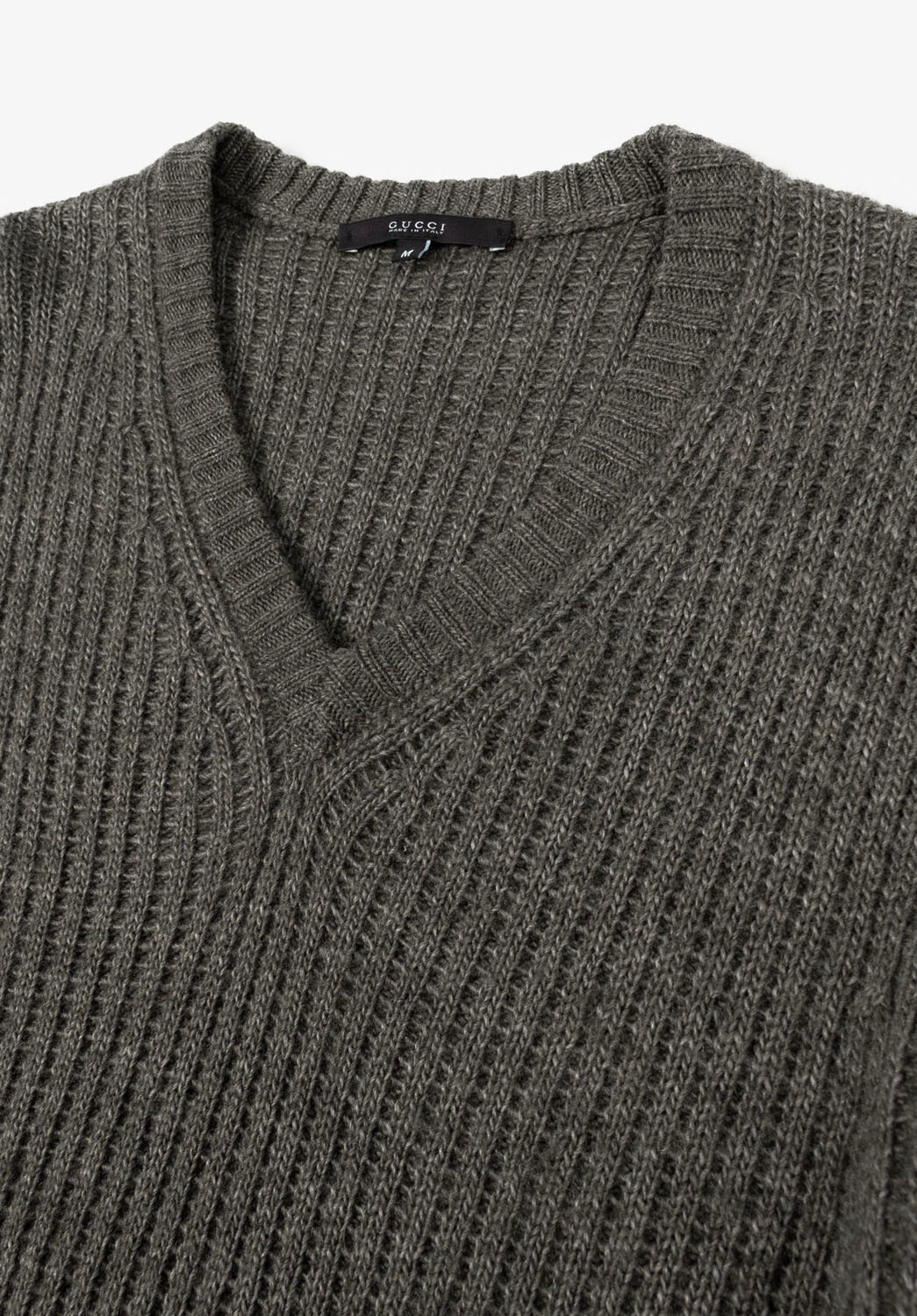 Gucci Men Sweater V Neck  Vintage Size M, S878 image 2