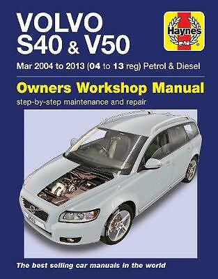 Volvo S40 & V50 Petrol & Diesel (Mar 04 -03) 04 to 13 by Mark Storey...
