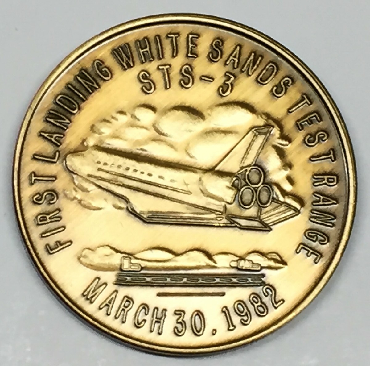 返金専用 suu様 N003 NASA SPACE SHUTTLE COIN / MEDAL, COLUMBIA, STS-3 THIRD TEST