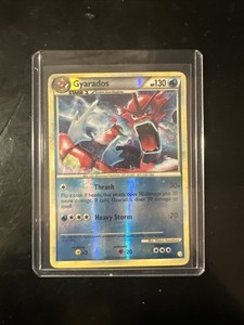 Gyarados 123/123 Pokemon REVERSE Holo Rare HGSS LP