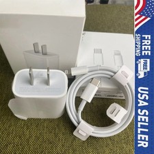Original USB-C Fast Charger For iPhone 17 16 15 14 13 12 11 Pro Max Type C Cable
