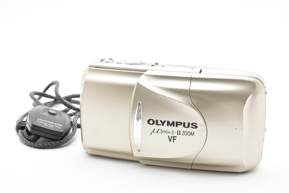 ❁完動品❁Olympus オリンパス mju ii 2 ZOOM VF NEAR MINT] Olympus μ mju ii Zoom VF Point & Shoot 35mm Film