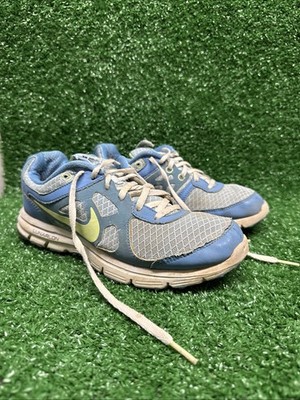 NIKE Air Lunar Forever GS 488274-400 Coast Liquid Lime Ice Blue Youth SIZE 6Y