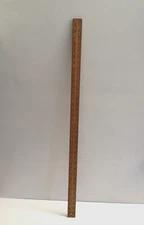 WESTCOTT USA Wooden 3 Foot in Standard Inches Yardstick Ruler USA Vintage EUC!