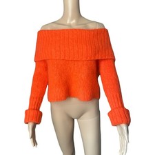 McQ Alexander McQueen Pullover Mohair Orange ...